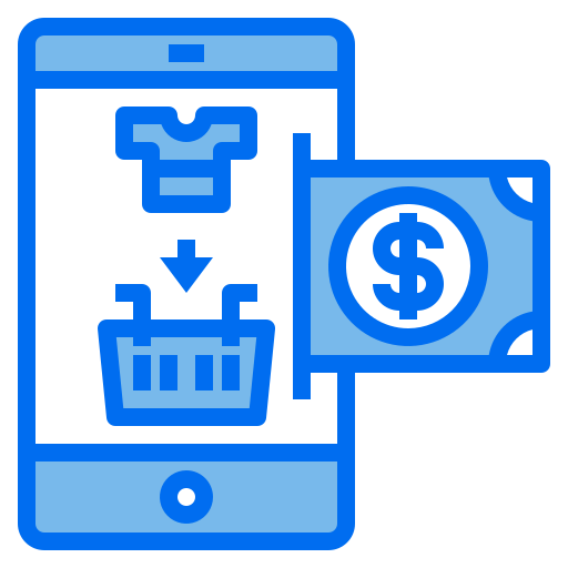 온라인 쇼핑 Payungkead Blue icon