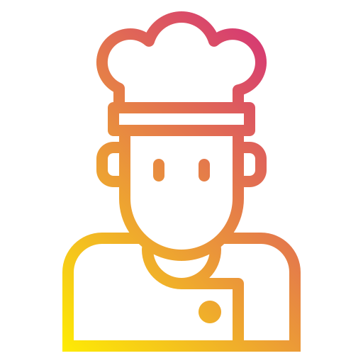 Chef Payungkead Gradient icon