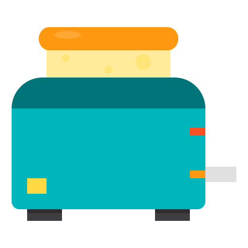 toaster Payungkead Flat icon