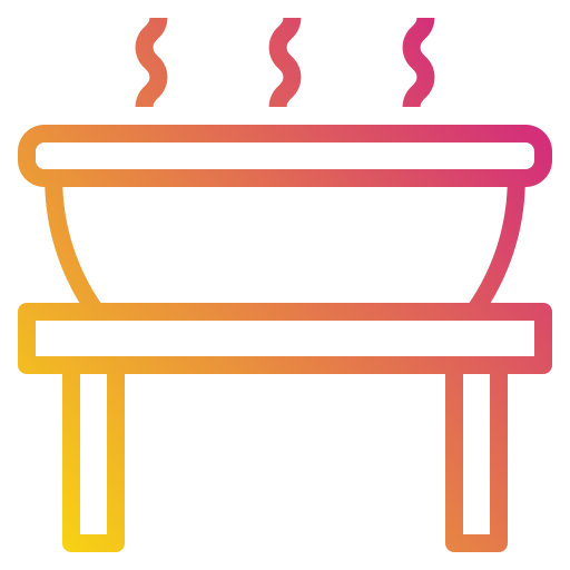Grill Payungkead Gradient icon