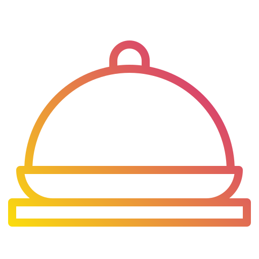 Food tray Payungkead Gradient icon