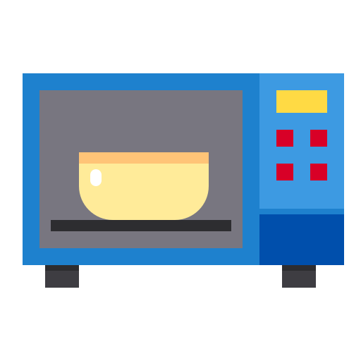 mikrowelle Payungkead Flat icon