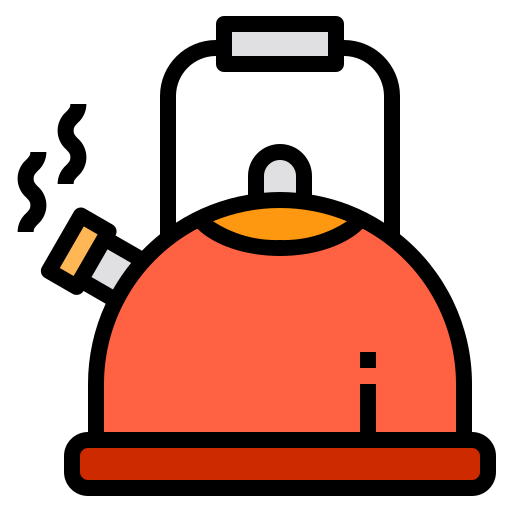 Kettle Payungkead Lineal Color icon