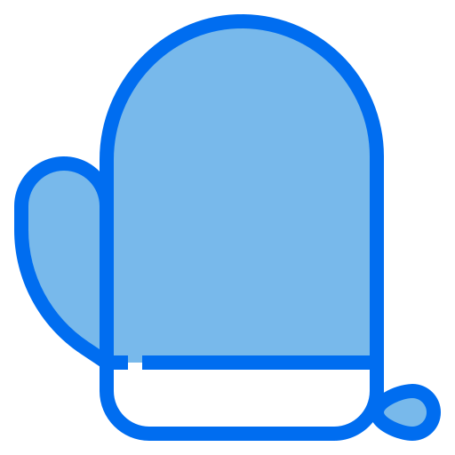 guanto da cucina Payungkead Blue icona