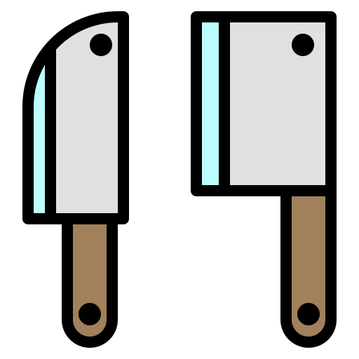 Cuchillo Payungkead Lineal Color icono