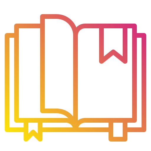 Book Payungkead Gradient icon