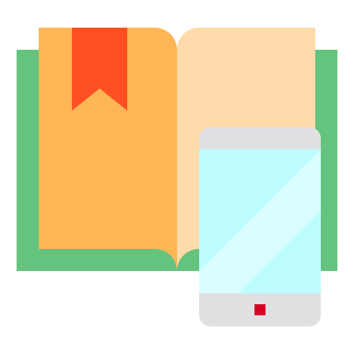 Ebook Payungkead Flat icon