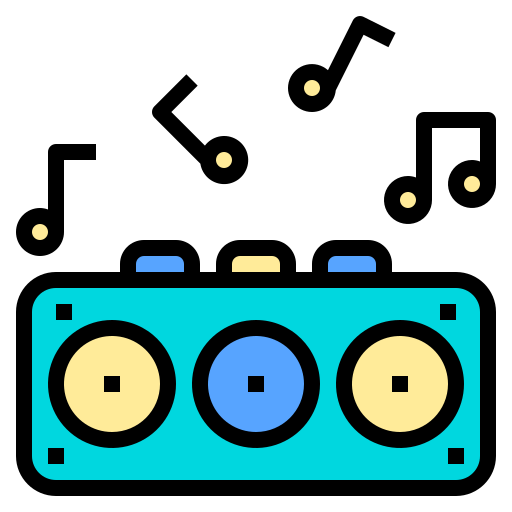 Speaker Phatplus Lineal Color icon