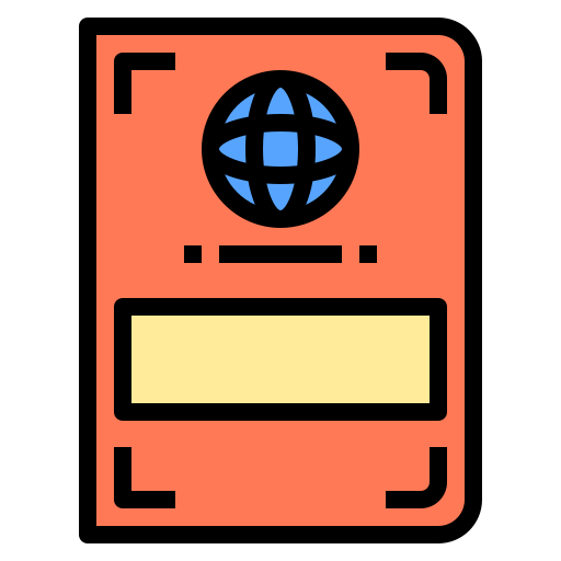 Passport Phatplus Lineal Color icon