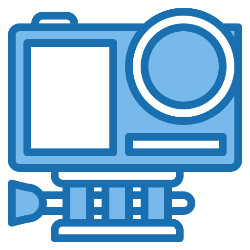 cámara de acción Phatplus Blue icono
