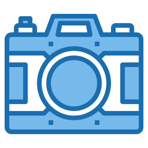 fotocamera dslr Phatplus Blue icona