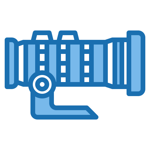 Camera lens Phatplus Blue icon