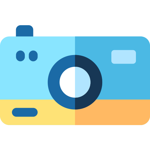 Camera Basic Rounded Flat icon