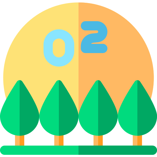 zuurstof Basic Rounded Flat icoon