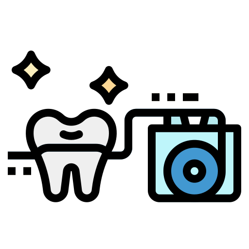 Hilo dental photo3idea_studio Lineal Color icono