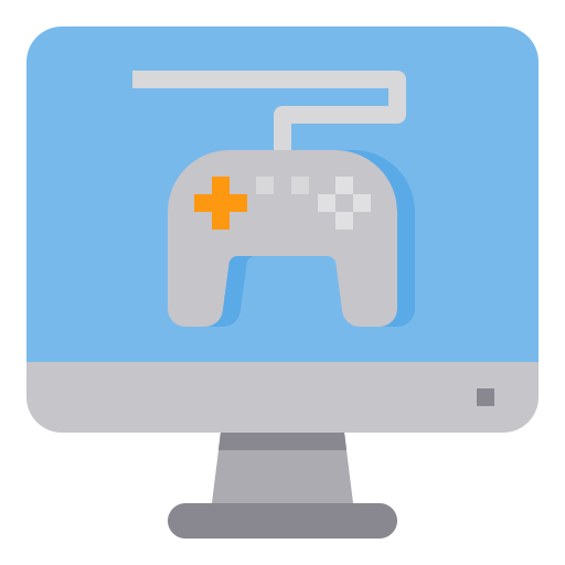 computerspiel itim2101 Flat icon