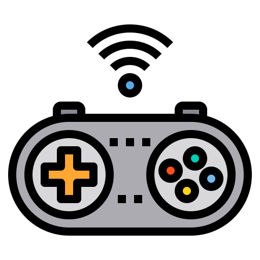 kontroler gry itim2101 Lineal Color ikona