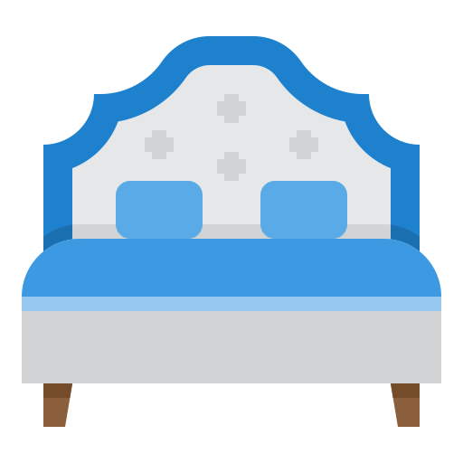 camera da letto itim2101 Flat icona