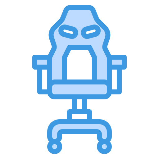 Silla de gamer itim2101 Blue icono