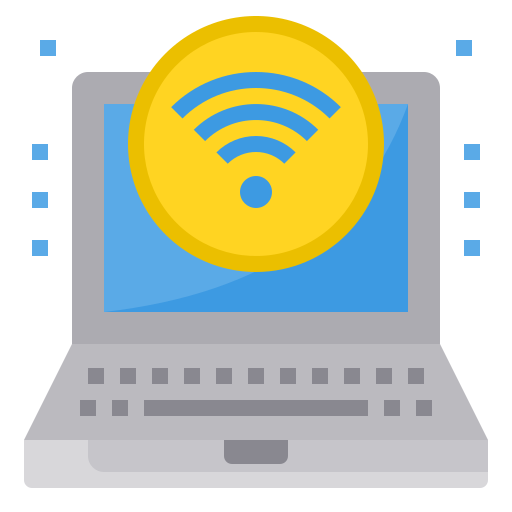 Wifi itim2101 Flat icon