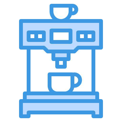 Coffee machine itim2101 Blue icon