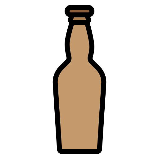 butelka piwa itim2101 Lineal Color ikona