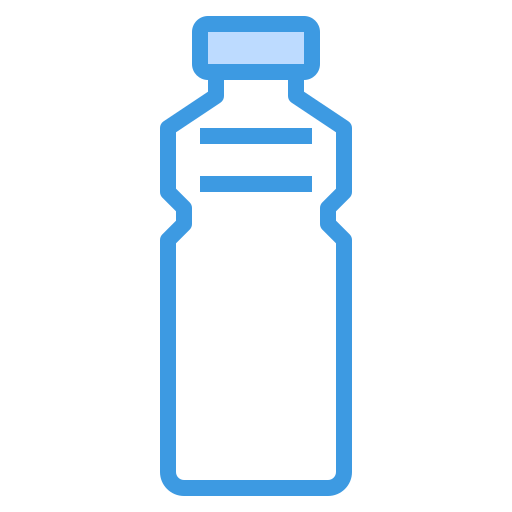 Water bottle itim2101 Blue icon