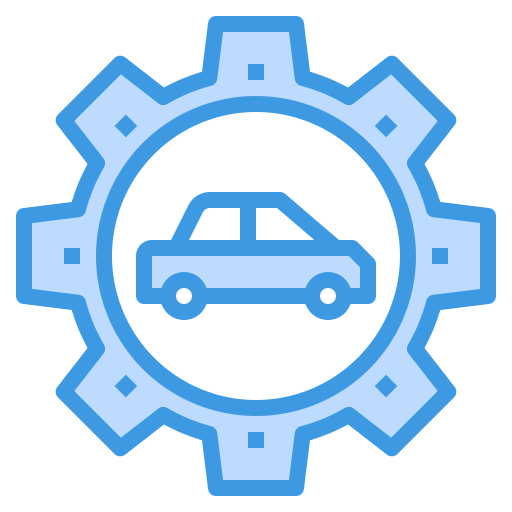 車 itim2101 Blue icon