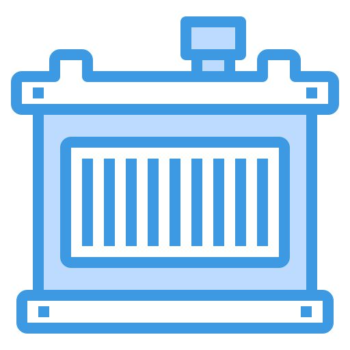Radiator itim2101 Blue icon