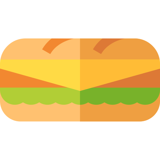 Baguette Basic Straight Flat icono
