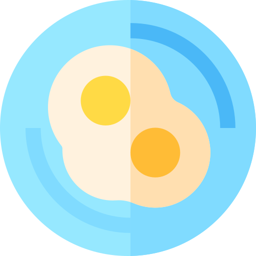eieren Basic Straight Flat icoon