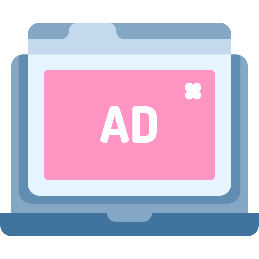 Online advertising Special Flat icon
