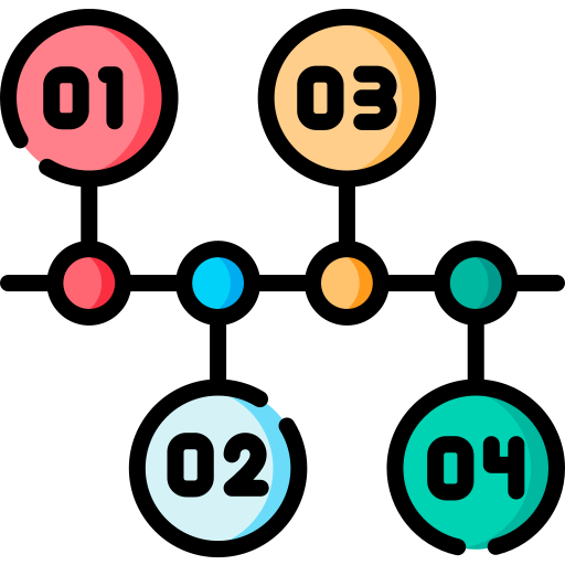 Gráfico de líneas Special Lineal color icono