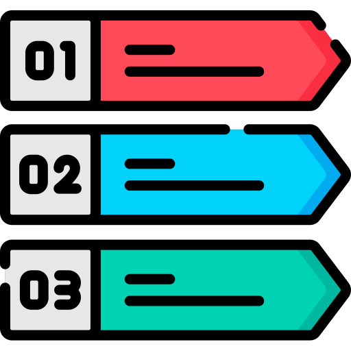 단계 Special Lineal color icon