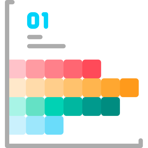 Gráfico de barras Special Flat icono