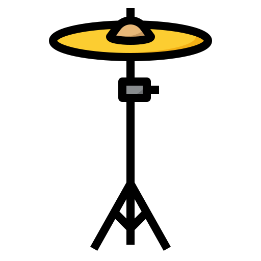 シンバル mynamepong Lineal Color icon