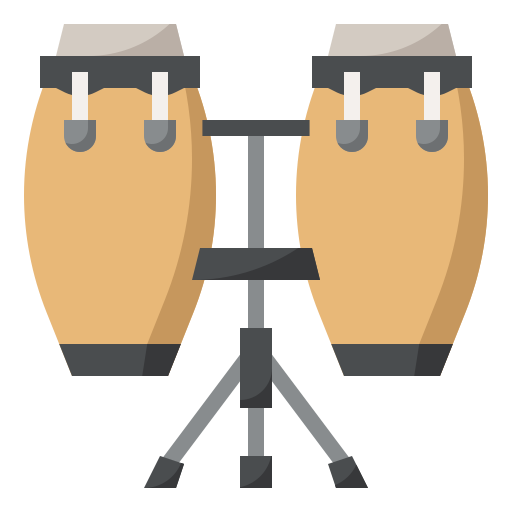 Conga mynamepong Flat icon