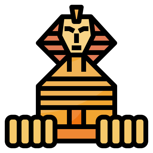 sphinx mynamepong Lineal Color icon