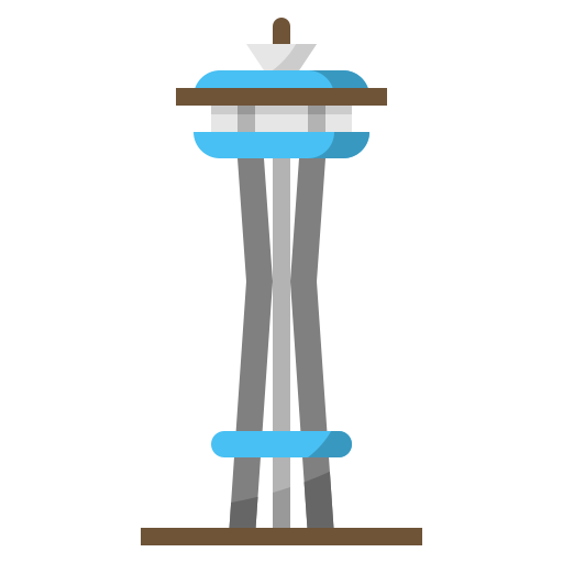 aguja espacial mynamepong Flat icono
