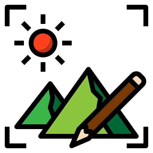 piramida mynamepong Lineal Color ikona