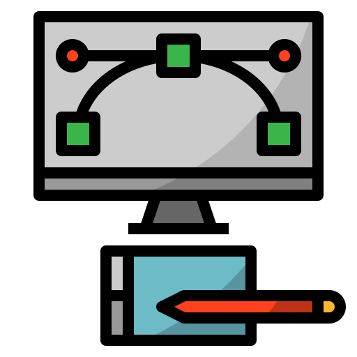 Diseño gráfico mynamepong Lineal Color icono