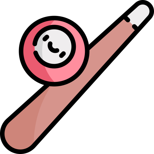 Snooker Kawaii Lineal color icono