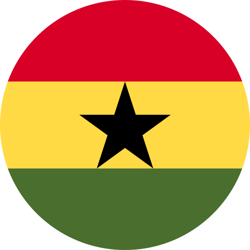 ghana Flags Rounded icona