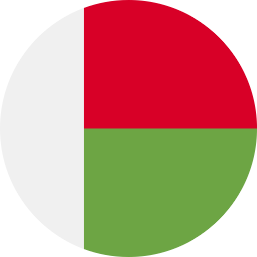 madagascar Flags Rounded icono