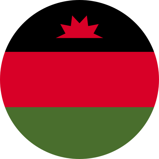 malawi Flags Rounded ikona