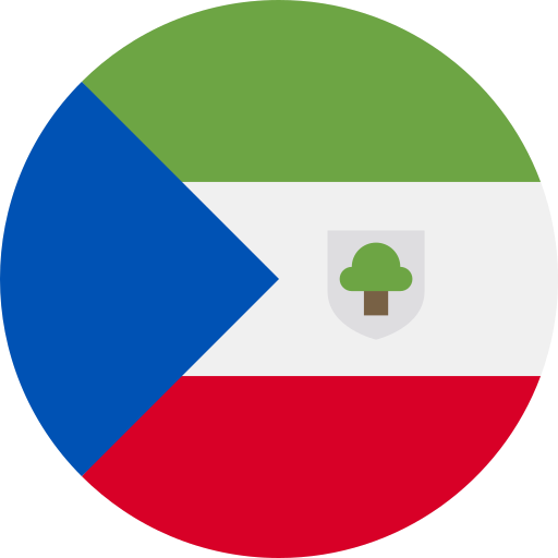 Äquatorialguinea Flags Rounded icon