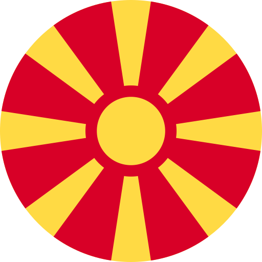 마케도니아 공화국 Flags Rounded icon
