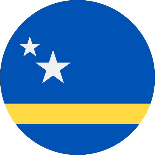 curacao Flags Rounded icona