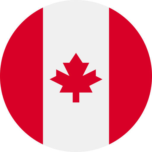 canada Flags Rounded Icône