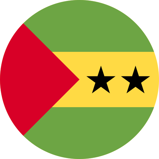Sao tome and prince Flags Rounded icon
